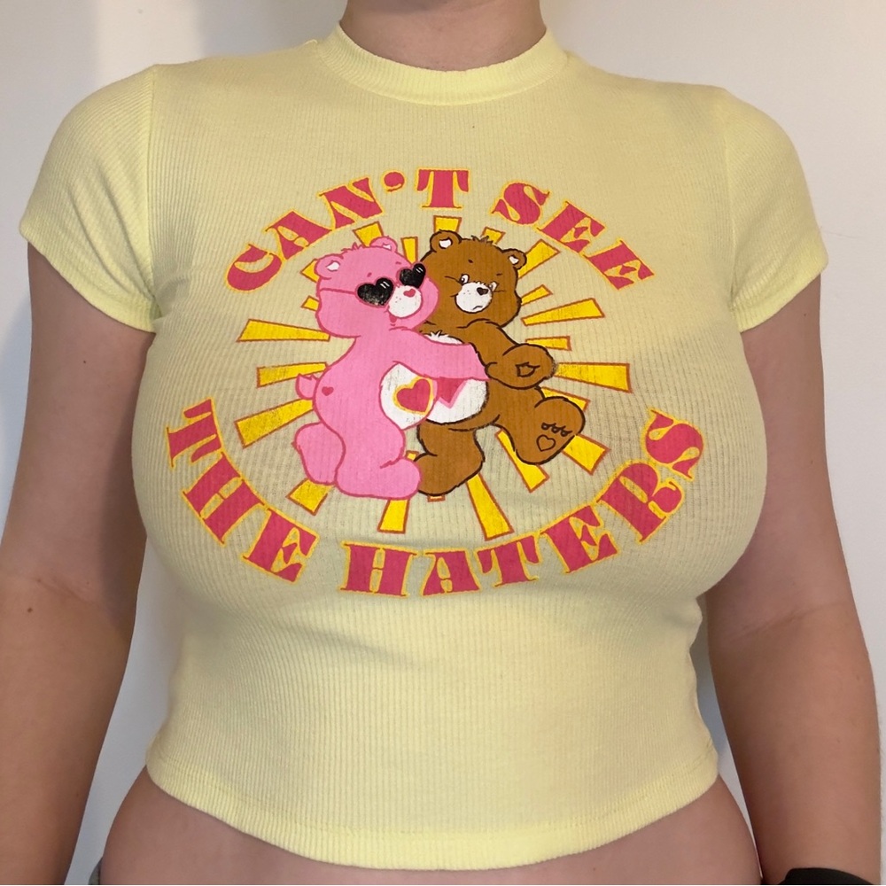 Care Bears yellow t-shirt